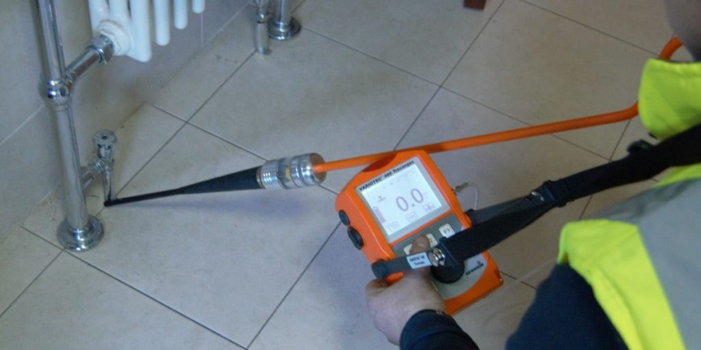 detecção de vazamento