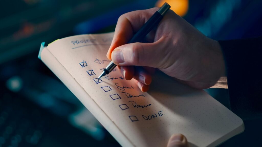 checklist - Cupim no guarda-roupa